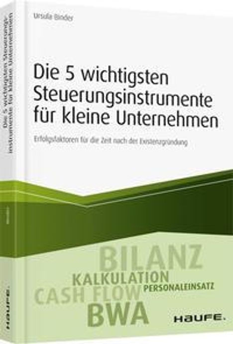 Ursula Binder: Die 5 wichtigsten Steuerungsinstrumente für kleine Unternehmen, Buch