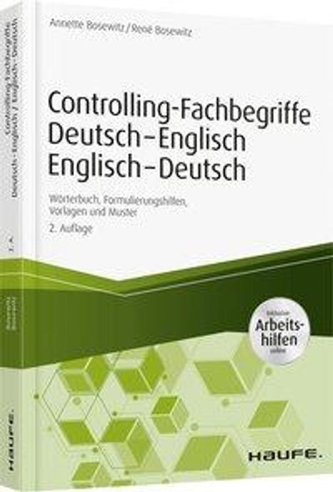 Annette Bosewitz: Controlling-Fachbegriffe Deutsch-Englisch, Englisch-Deutsch, Buch