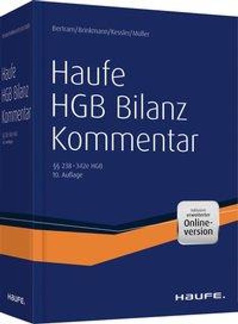 Klaus Bertram: Haufe HGB Bilanz-Kommentar - 10. Auflage plus Onlinezugang, 1 Buch und 1 Diverse