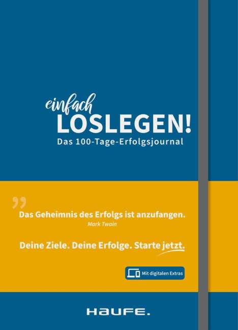 Steffen Kurth: Einfach loslegen! Das 100-Tage-Erfolgsjournal - inkl. Augmented-Reality-App, Buch