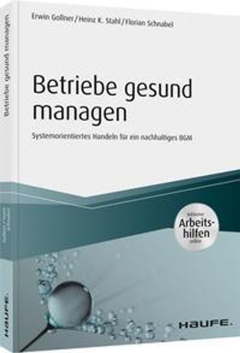 Erwin Gollner: Gollner, E: Betriebe gesund managen - inkl. Arbeitshilfen on, Buch