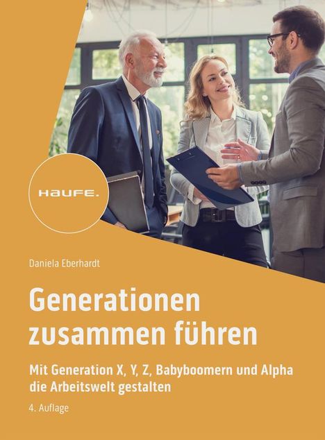 Daniela Eberhardt: Generationen zusammen führen, Buch