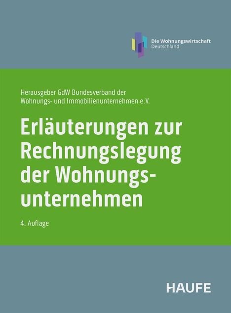 Erläuterungen zur Rechnungslegung der Wohnungsunternehmen, Buch