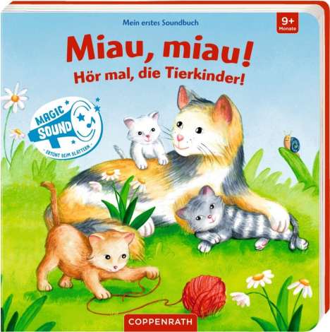 Maria Bogade: Mein erstes Soundbuch: Miau, miau! Hör mal, die Tierkinder!, Buch