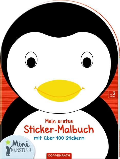 Mein erstes Sticker-Malbuch: Pinguin, Buch