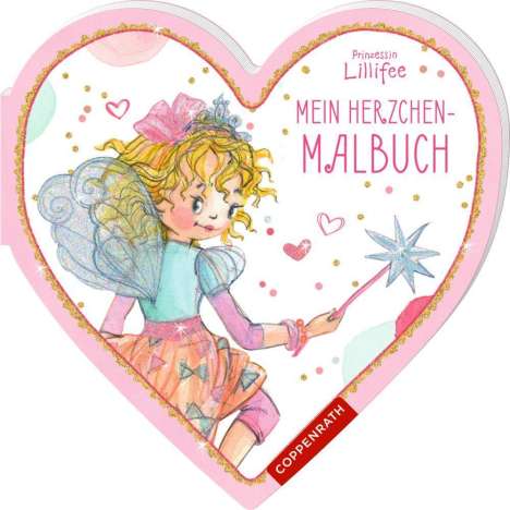 Prinzessin Lillifee: Mein Herzchen-Malbuch, Buch