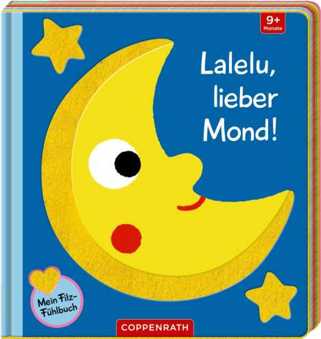 Mein Filz-Fühlbuch: Lalelu, lieber Mond, Buch