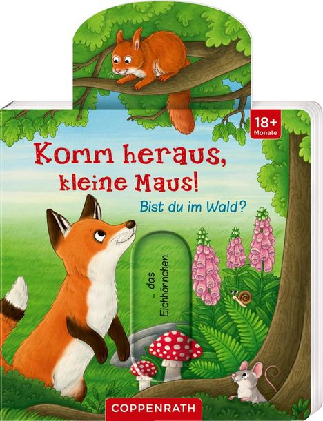 Komm heraus, kleine Maus! Bist du im Wald?, Buch