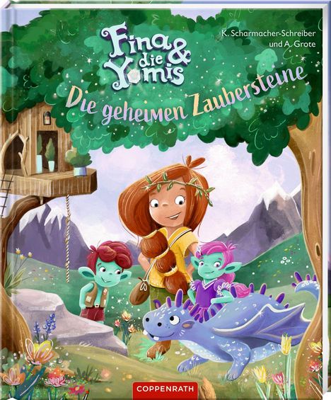 Kristina Scharmacher-Schreiber: Fina &amp; die Yomis - Die geheimen Zaubersteine (Bd. 1), Buch