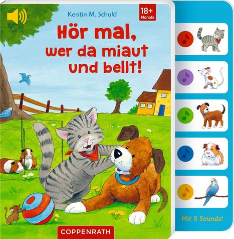 Hör mal, wer da miaut und bellt!, Buch