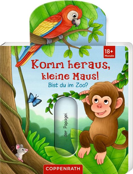 Komm heraus, kleine Maus!: Bist du im Zoo?, Buch