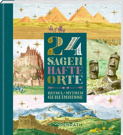 Christiane Leesker: Adventskalenderbuch zum Aufschneiden - 24 SAGENhafte Orte, Kalender