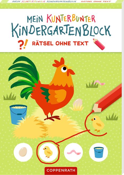 Mein kunterbunter Kindergartenblock, Buch