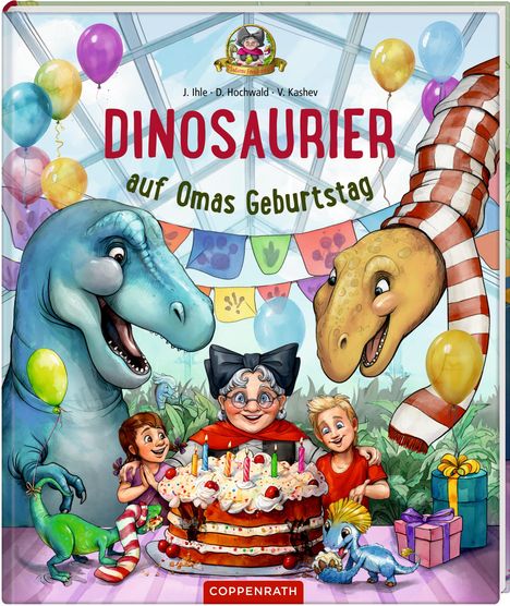 Dominik Hochwald: Dinosaurier auf Omas Geburtstag, Buch