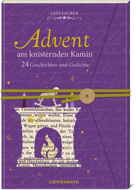 Brief-Adventskalenderbuch - Advent am knisternden Kamin, Kalender