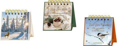 Mini-Tisch-Adventskalender - Zeit zum Funkeln, Kalender