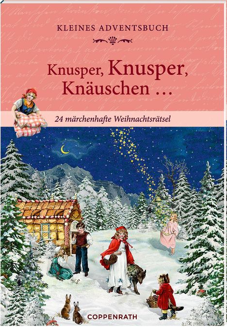 Stefan Heine: Adventskalenderbuch mit Türchen - Knusper, knusper, knäuschen ..., Kalender