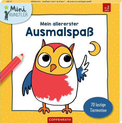 Mein allererster Ausmalspaß, Buch