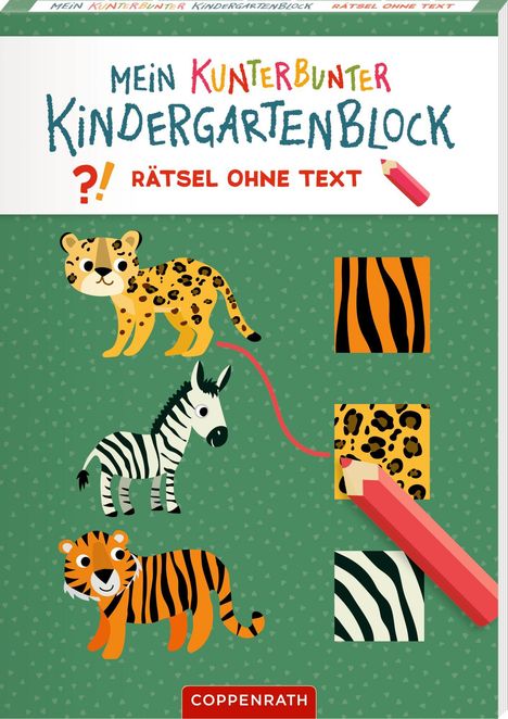 Mein kunterbunter Kindergartenblock, Buch