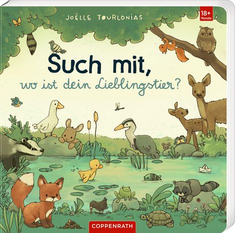 Joëlle Tourlonias: Such mit, wo ist dein Lieblingstier?, Buch