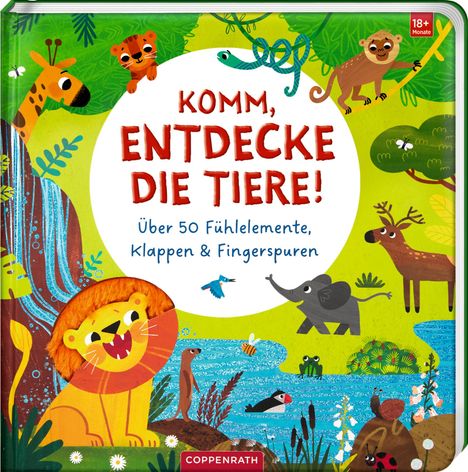 Komm, entdecke die Tiere!, Buch