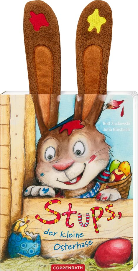Stups, der kleine Osterhase (mit Plüschohren), Buch
