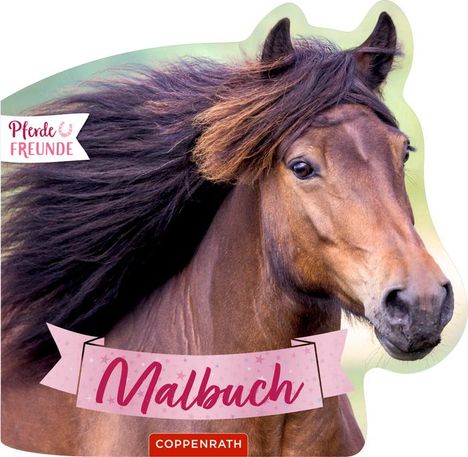 Malbuch (Pferdefreunde), Buch