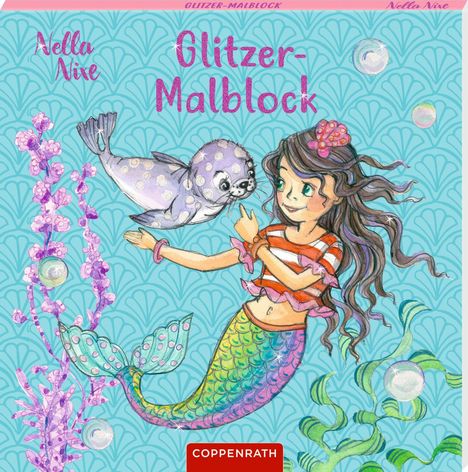 Glitzer-Malblock (Nella Nixe), Buch