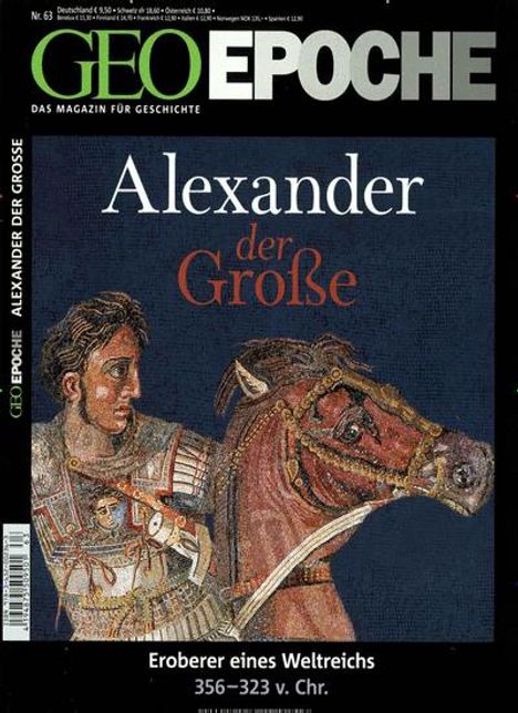 GEO Epoche Alexander der Große, Buch