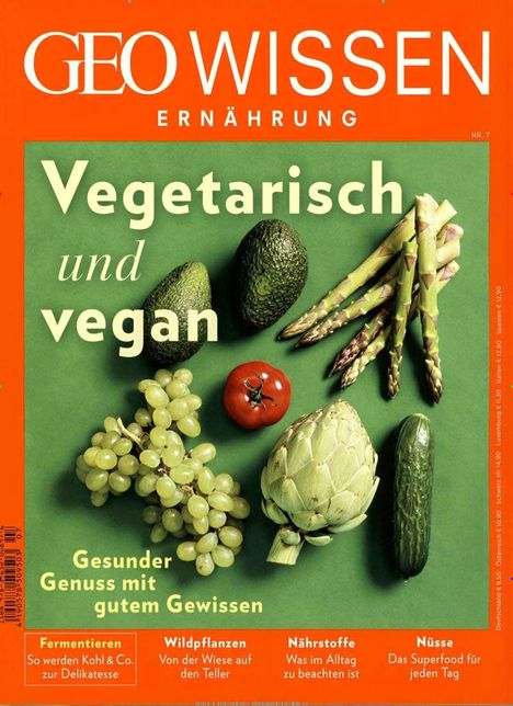 Michael Schaper: GEO Wissen Ernährung / GEO Wissen Ernährung 07/19 - Vegetarisch und vegan, Buch