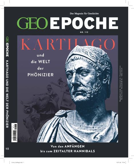 Jens Schröder: GEO Epoche 113/2022 - Karthago, Buch