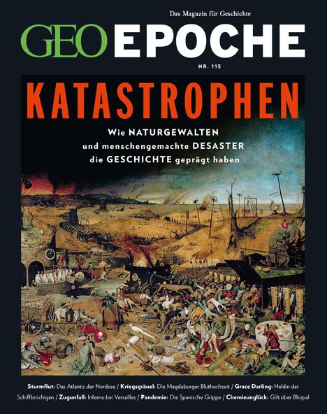Jens Schröder: GEO Epoche 115/2022 - Katastrophen, Buch