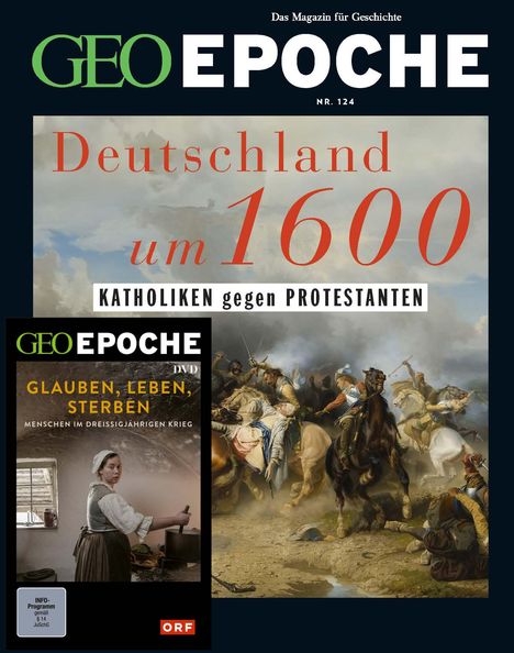 Jürgen Schaefer: GEO Epoche mit DVD 124/2023 - Deutschland um 16. Jahrhundert, Buch