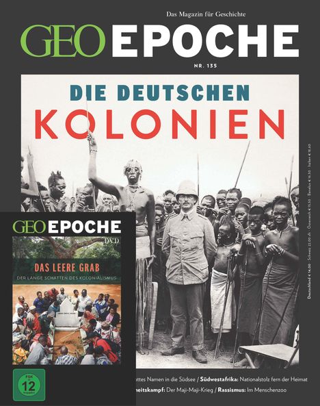 Titel: "DIE DEUTSCHEN KOLONIEN". Menschen im kolonialen Kontext, begutachtet von einem deutschen Offizier.