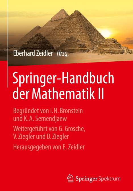 Springer-Handbuch der Mathematik II, Buch