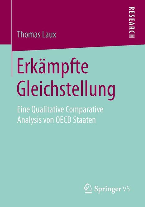Thomas Laux: Erkämpfte Gleichstellung, Buch