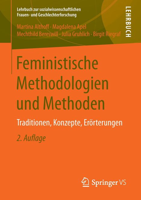 Martina Althoff: Feministische Methodologien und Methoden, Buch