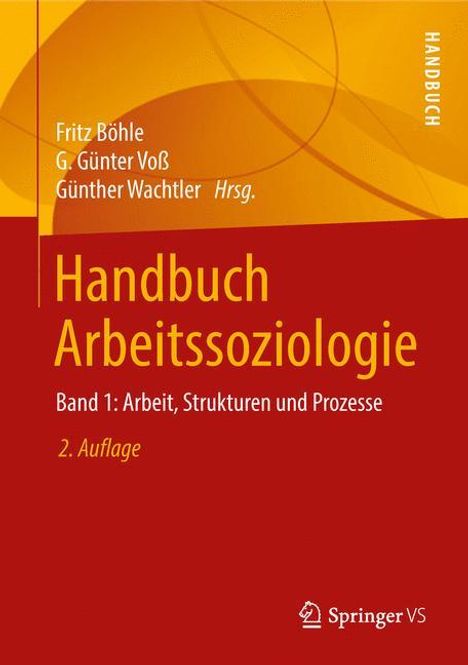 Handbuch Arbeitssoziologie, Buch
