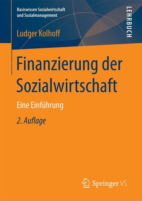 Ludger Kolhoff: Finanzierung der Sozialwirtschaft, Buch