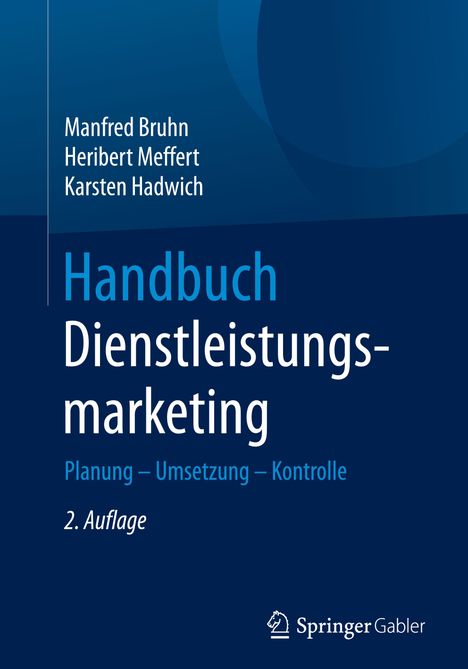 Manfred Bruhn: Handbuch Dienstleistungsmarketing, Buch