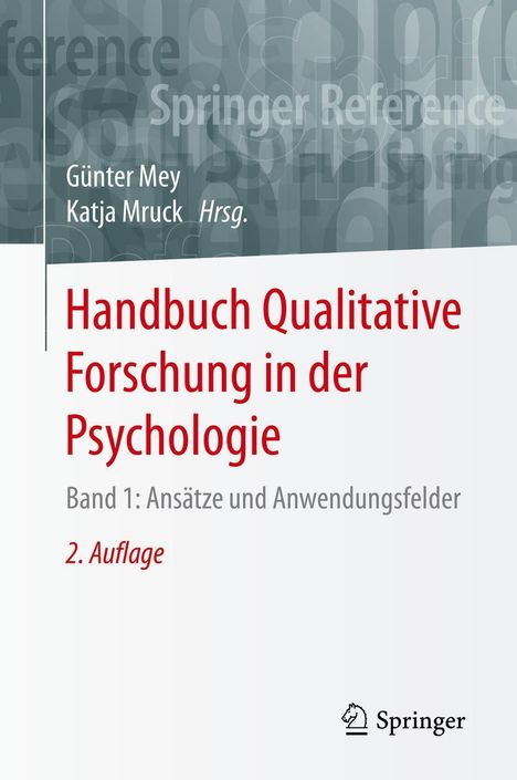 Handbuch Qualitative Forschung in der Psychologie, Buch