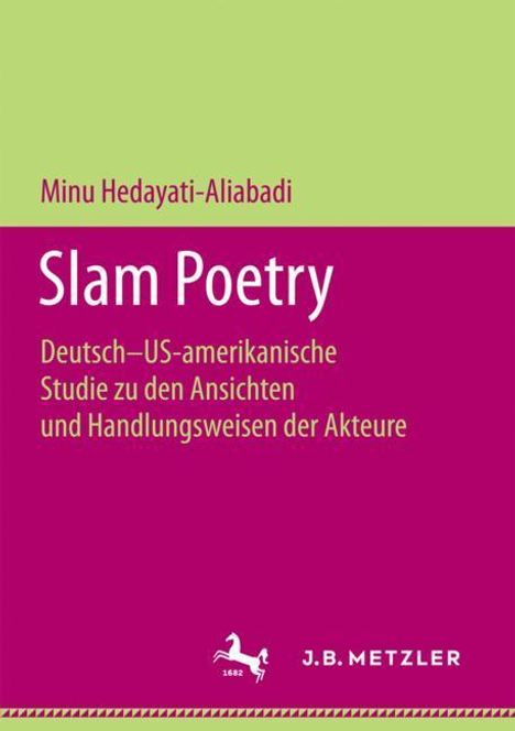Minu Hedayati-Aliabadi: Slam Poetry, Buch