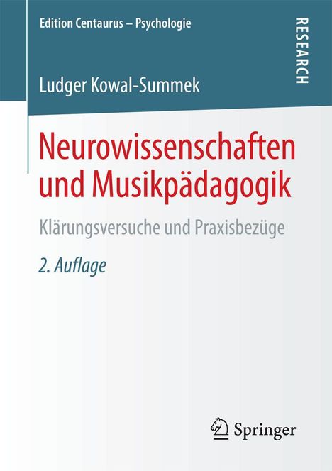 Ludger Kowal-Summek: Neurowissenschaften und Musikpädagogik, Buch