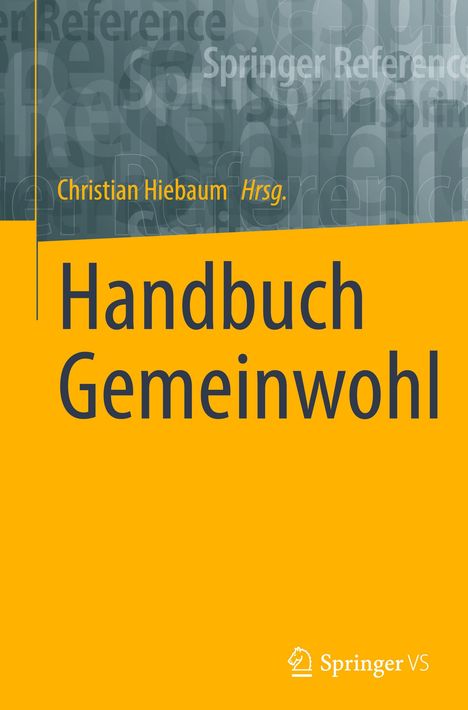 Handbuch Gemeinwohl, Buch