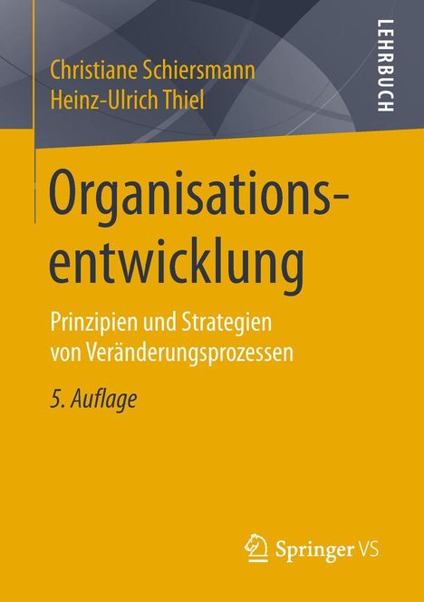 Heinz-Ulrich Thiel: Organisationsentwicklung, Buch