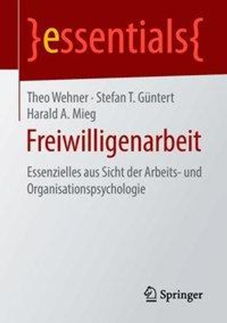 Theo Wehner: Freiwilligenarbeit, Buch