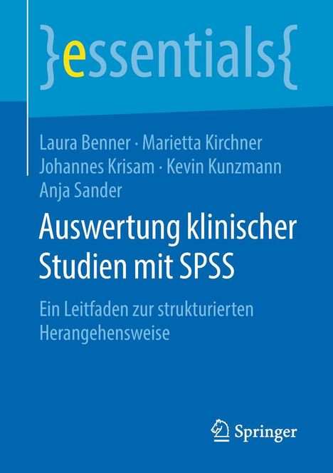 Laura Benner: Auswertung klinischer Studien mit SPSS, Buch