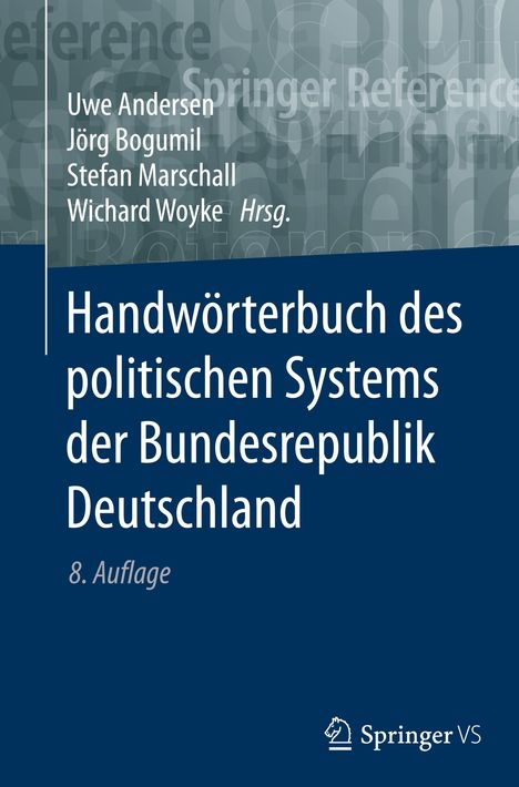 Handwörterbuch des politischen Systems derBundesrepublik Deutschland, Buch
