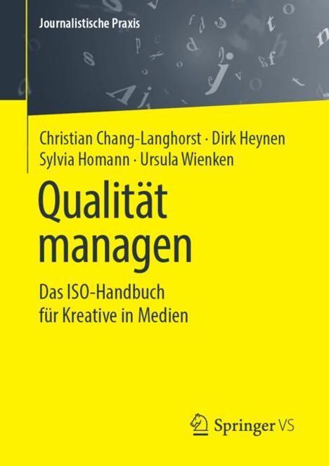 Christian Chang-Langhorst: Qualität managen, Buch