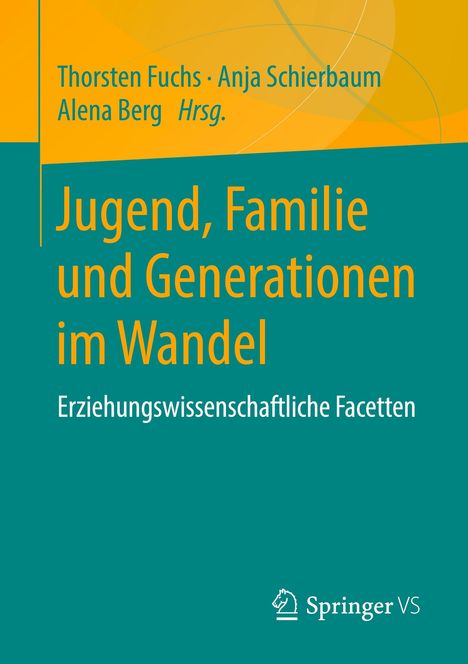 Jugend, Familie und Generationen im Wandel, Buch